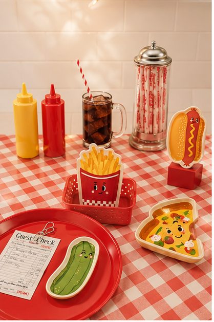 Assiettes style diner