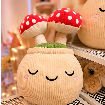 Peluche champignon